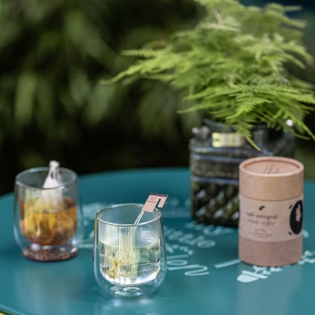 ホールコーヒー  [Café intégral] ＋カップ＆ステンレスソーサーセット