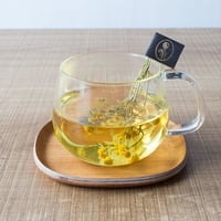 ハーブティー用カップ＆ウッドソーサー