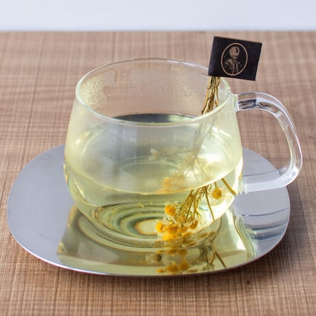 ハーブティー用カップ＆ステンレスソーサー