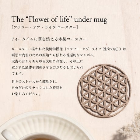 ホールコーヒー  [Café intégral] ＋カップ＆ステンレスソーサーセット