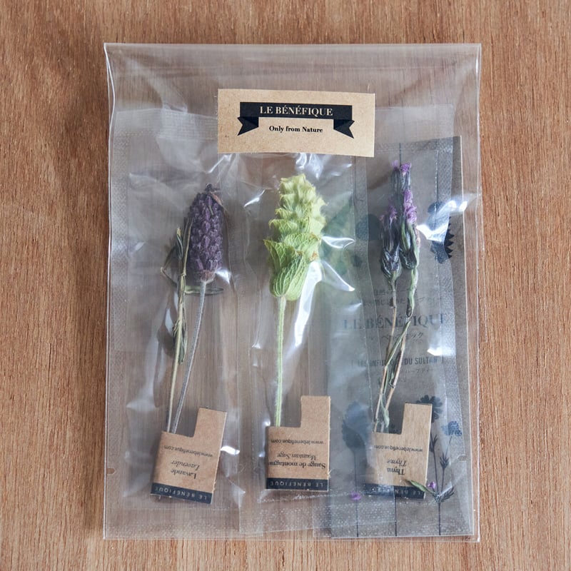 ハーブティー 3本セット [3 stems of Sultan / King] | LE BÉ