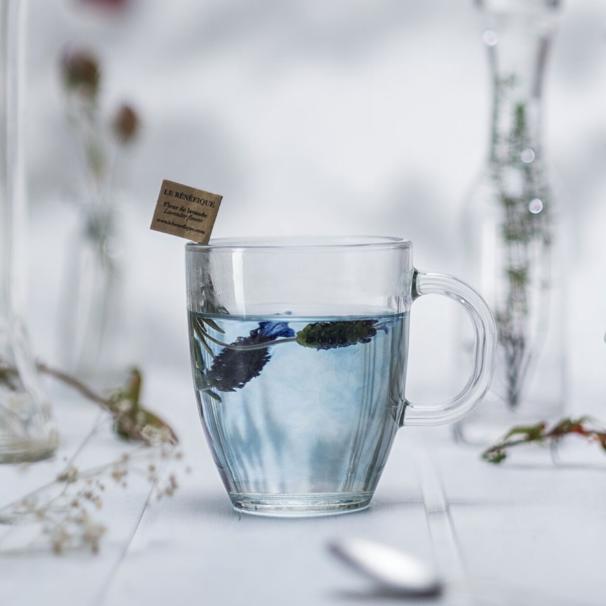   ラベンダーローズ　ティーセット Amazon | nagomi-NATULURE カフェインレス紅茶ラベンダー