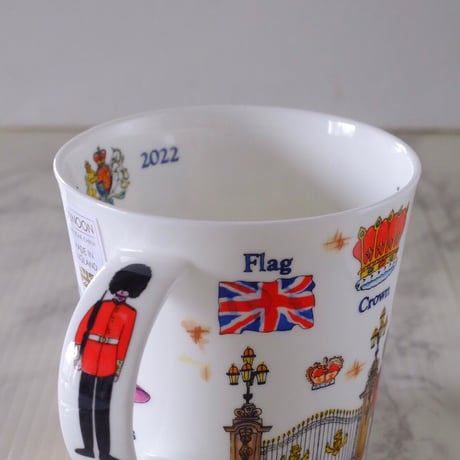 ダヌーンコレクションマグカップ（Dunoon Cair HM Queen Platinum Jubilee Mug）