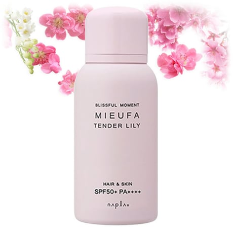 【SPF50+／PA++++】最強UV‼︎ 髪・頭皮・肌に使える万能UVケアスプレー/テンダーリリィの香り