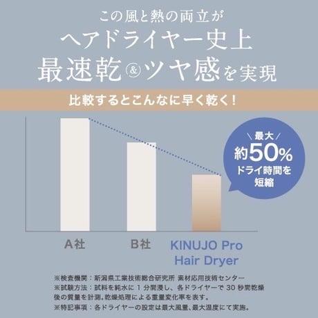 オンライン限定商品　サロン専売　KINUJO PROヘアドライヤー
