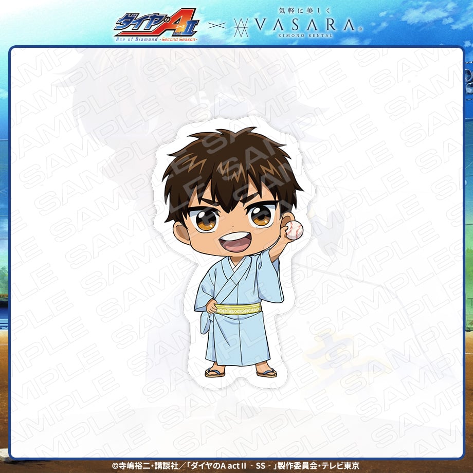 ステッカー 沢村栄純【ダイヤのA】 | VASARA OFFICIAL ONLINE STORE