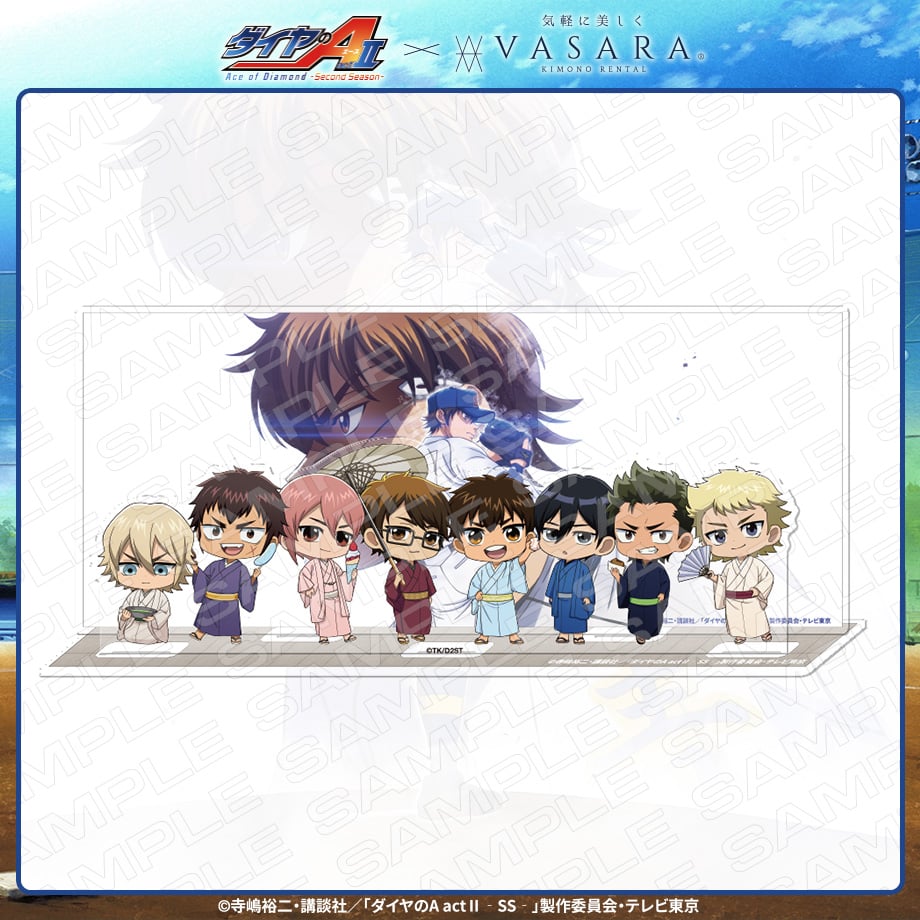公*o様 ダイヤのA アクリルジオラマ　DMMスクラッチ　A賞 アクリルジオラマ【ダイヤのA】 | VASARA OFFICIAL ONLINE STORE
