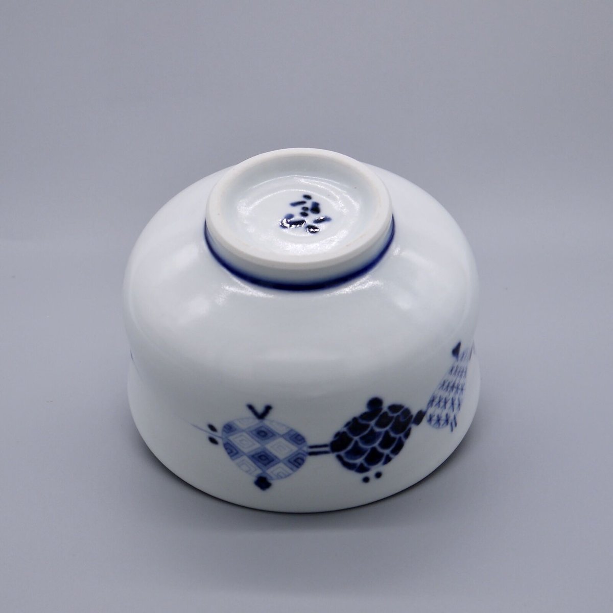 柴田良三　染付抹茶碗　共箱 柴田良三】染付陶器 抹茶碗 / Tea ceremony bowl | by Art STORE