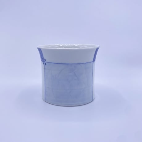 【柴田良三】染付陶器 マグカップ / Magcup