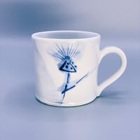 柴田良三　染付抹茶碗　共箱 柴田良三】染付陶器 抹茶碗 / Tea ceremony bowl | by Art STORE