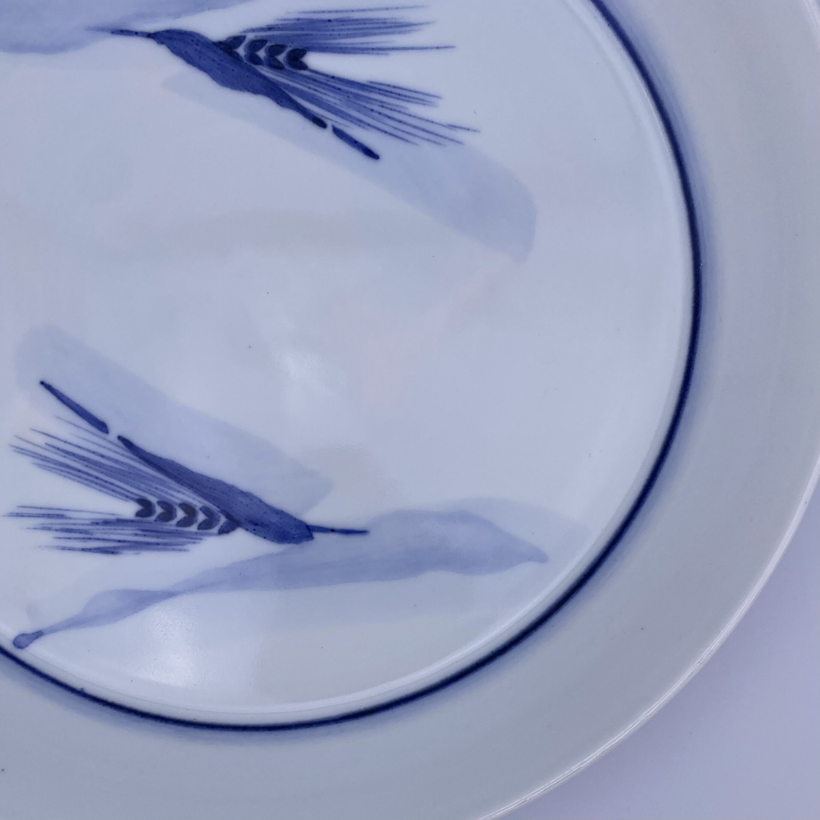 柴田良三】染付陶器 《麦》大皿 / large plate | by Art STORE