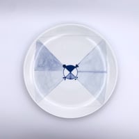 柴田良三】染付陶器 《麦》大皿 / large plate | by Art STORE