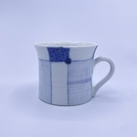 【柴田良三】染付陶器 マグカップ / Magcup