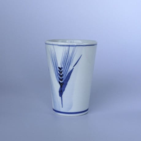 柴田良三】染付陶器 《麦》フリーカップ / free cup | by Art STORE