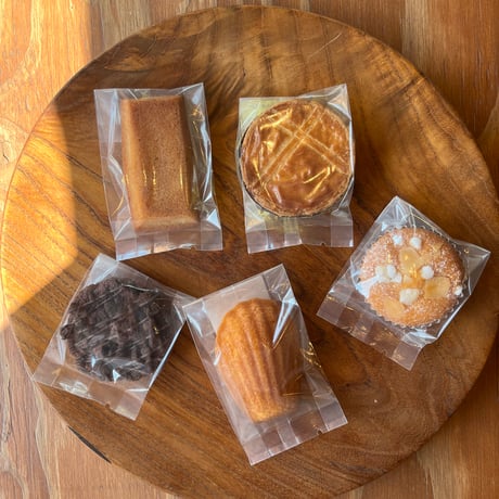 焼き菓子5個入り アソートメント