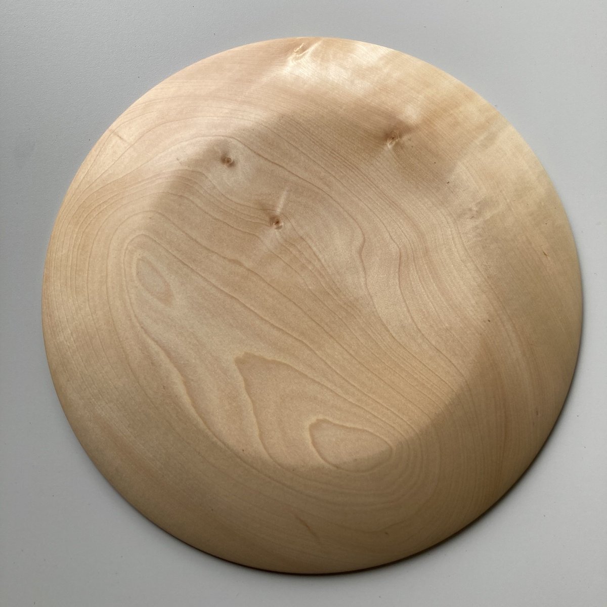 栃（トチ）の木 ウッドプレート 木の皿 240ミリ T3 | Yadorigi Online