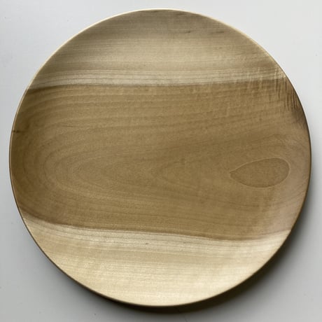 飛騨産 ウッドプレート 木のお皿 朴の木 240ミリ  H4