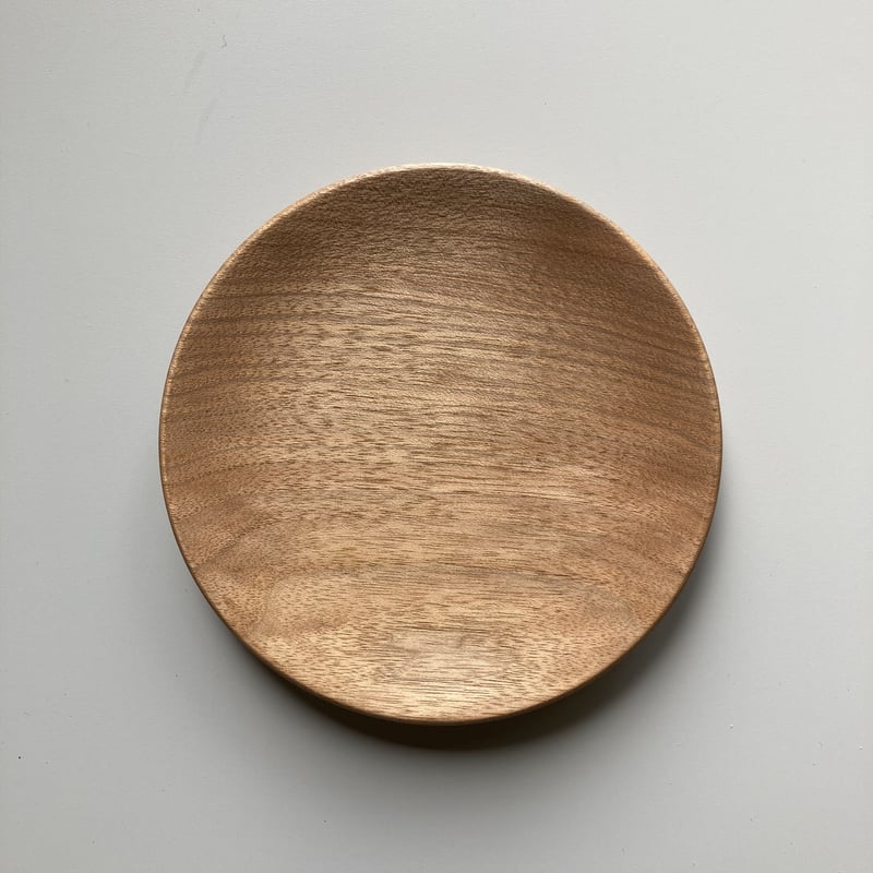 W 3】ウッドプレート 木のお皿 くるみ 150ミリ | Yadorigi Online