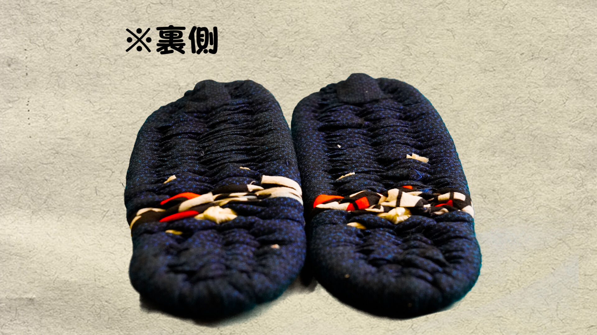 布ぞうり（男性用）足サイズ27〜28cm ※実寸28センチ | 椛-momiji-