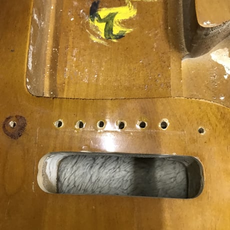 Japan vintage Stratocaster body