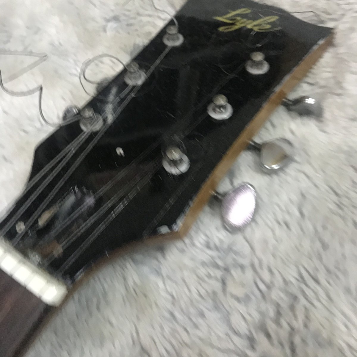 Japan vintage SG | RUSTY STRINGS GUITAR and BAS