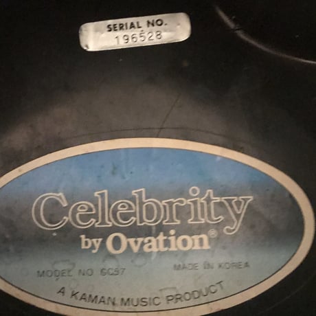 Ovaiton Electric acoustic Guiter
