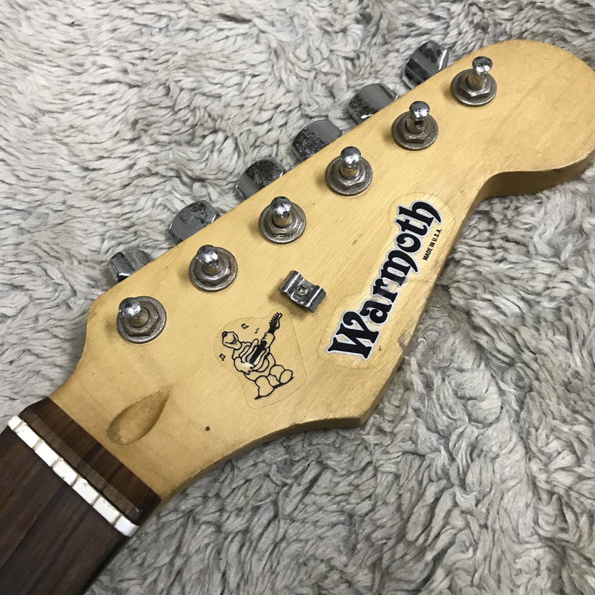 NeckフェンダーLICストラトネック-　Warmoth製Fender　Strat