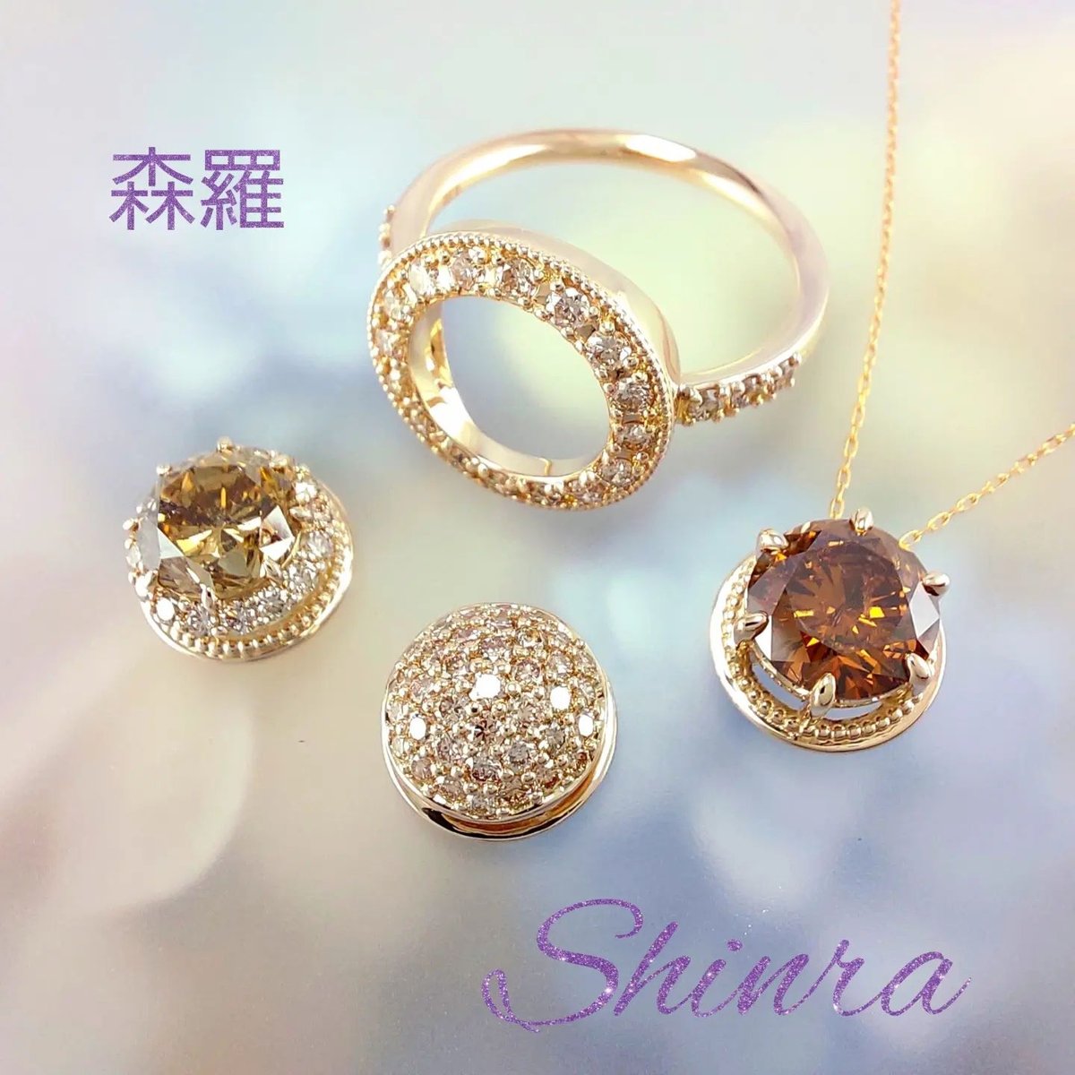 ホワイトダイヤorTTLB森羅パーツ取巻きor空枠 中石5.5-6.0 ホワイトダイヤorTTLB森羅パーツ取巻きor空枠 中石5.5-6.0