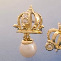 シンデレラシリーズ　〈王冠〉ピアス　空枠