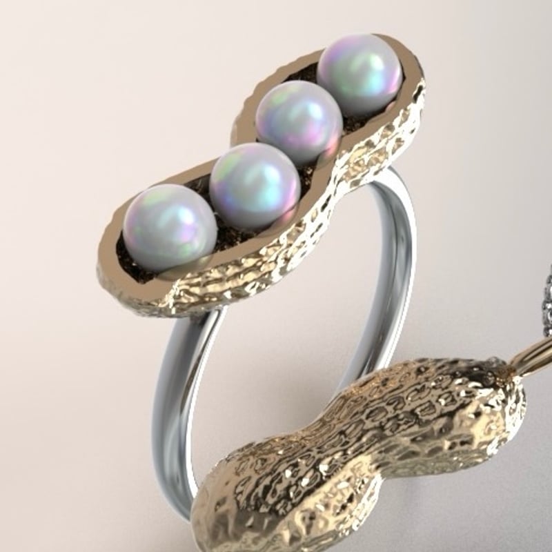 ピーナッツリング | IDEA JEWELRY