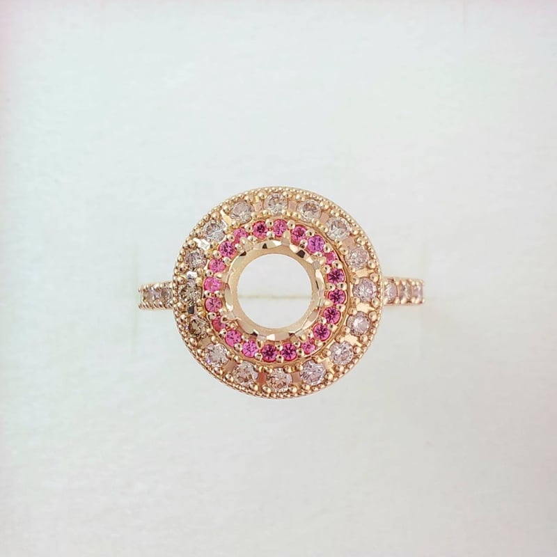 森羅パーツ 森羅パーツ取巻き空枠 1㎜×20PC/持込中石5.0-5.5㎜ | IDEA JEWELRY