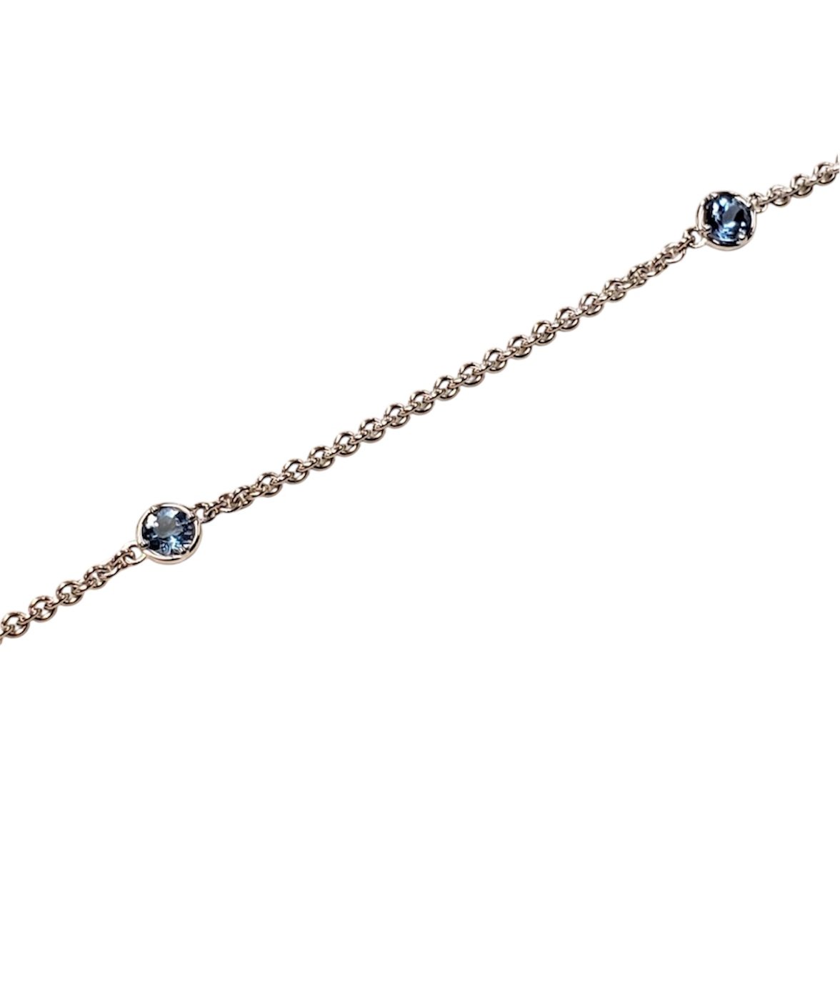 シルバーブレスレット サンタマリア アクアマリン 3PC | IDEA JEWELRY