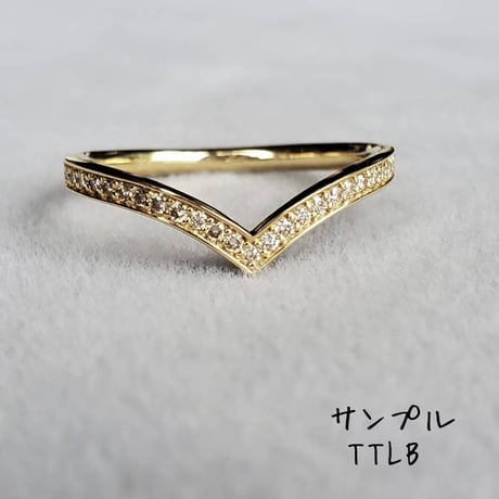③新作Spicaセットリング　ハーフエタ