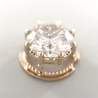 森羅パーツ　K10YGホワイトモアッサナイト②