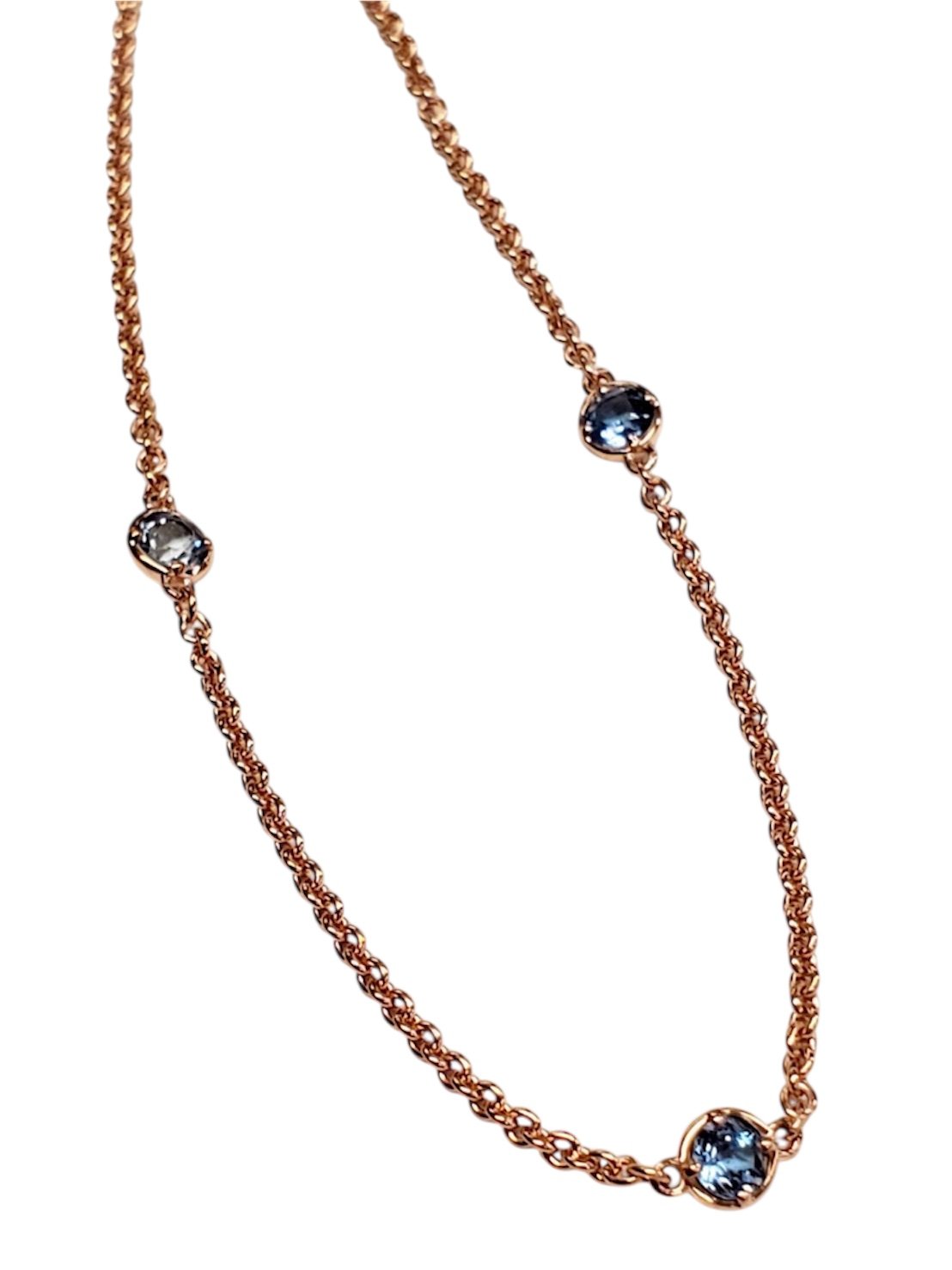 シルバーブレスレット サンタマリア アクアマリン 3PC | IDEA JEWELRY