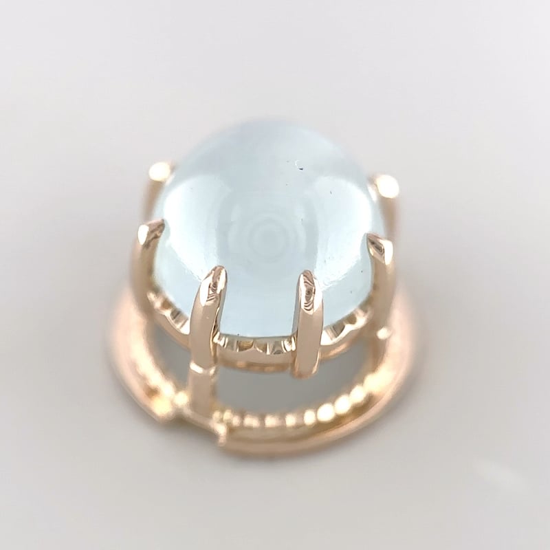 森羅パーツ K10YGアクアマリン カボション | IDEA JEWELRY