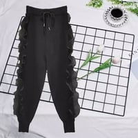 サイドフリルニットパンツ