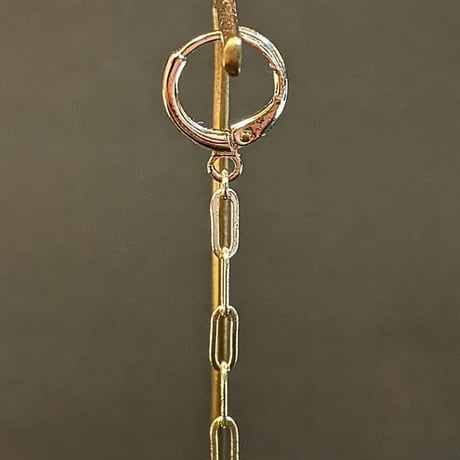 14Kgf  chain long single pierce or bracelet