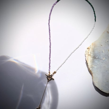 lavender haze『necklace』petite pierre series