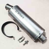 [S508] スリップオン マフラー サイレンサー 50.8 バッフル チタン風 楽天市場】サイレンサー 50．8（パーツ｜バイク用品）：車用品