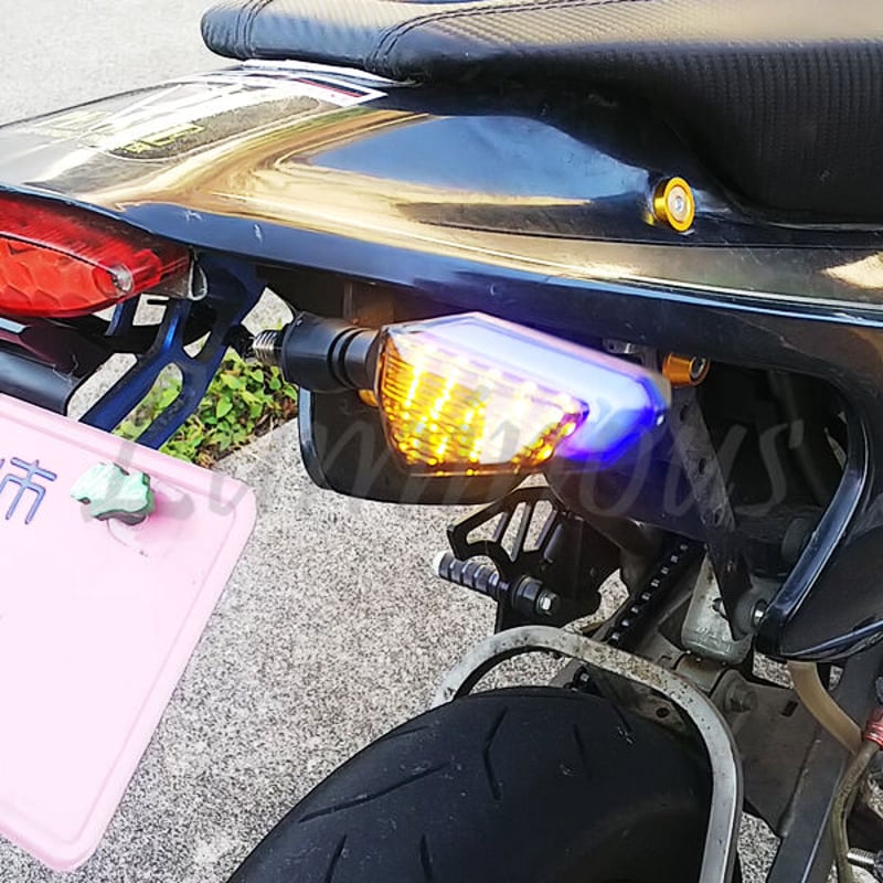 12V デュアル LEDウインカー ポジション機能付 2個Set マルチタイプ