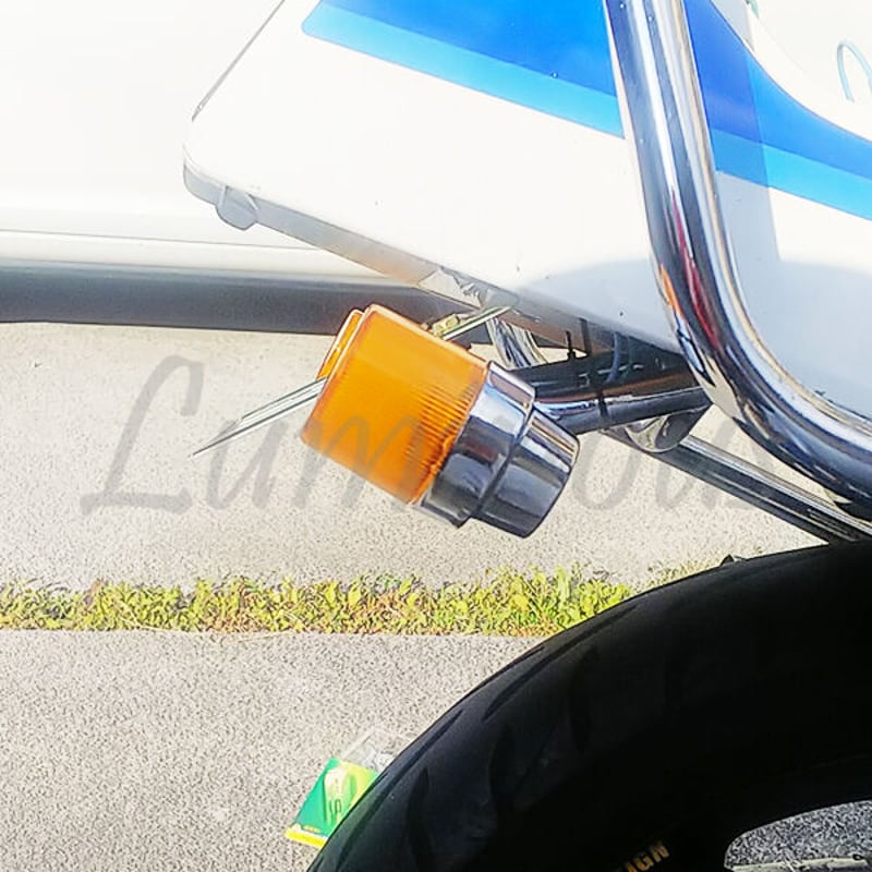 メッキボディ デカヨーロピ ヨーロピアンウインカー 2個1セット メッキボディ デカヨーロピ ヨーロピアンウインカー 2個1セット