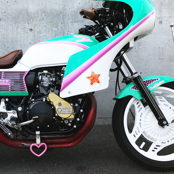 コミネタイプデュアルカウル ロングスクリーン LEDライト