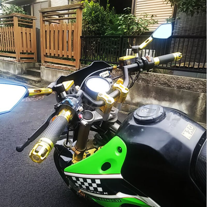 ブラック塗装 スワローハンドルType 22.2mm | パーツショップルミナス