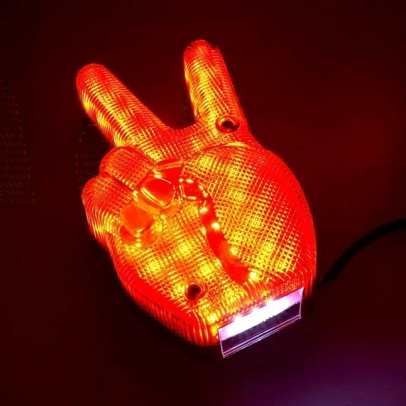 ピース型テール・リフレクター わちゃわちゃカラフルLED基盤 ピース型テール・リフレクター わちゃわちゃカラフルLED基盤 LED