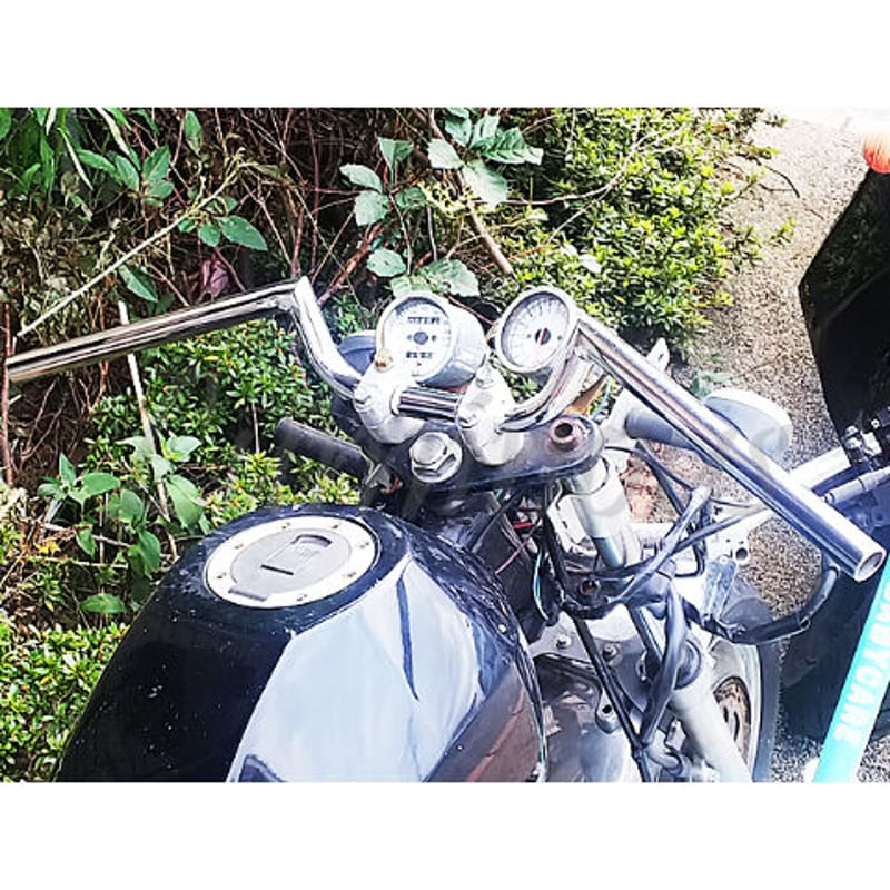 クロームメッキ スワローハンドルType 22.2mm | パーツショップルミナス