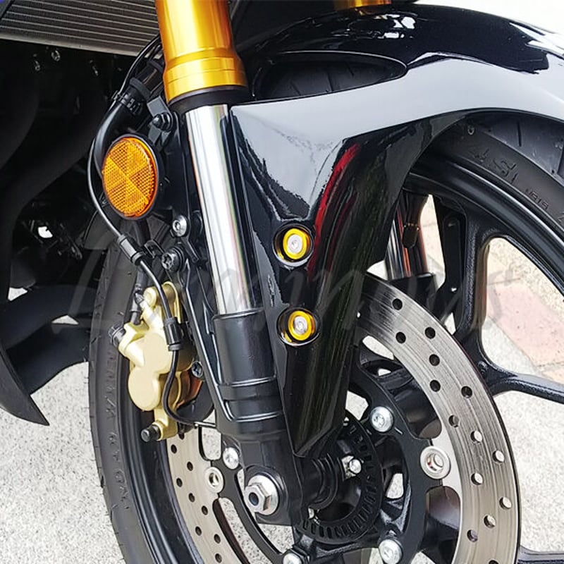 アルミ製 CNC削り出し ナンバーボルト カウルボルト 2個セット