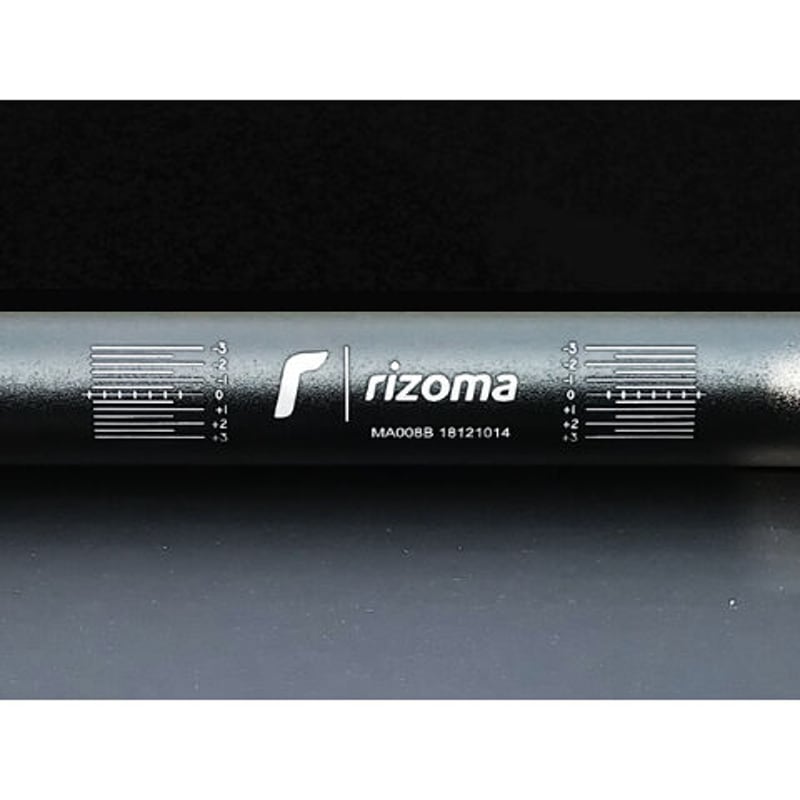 CNC 高品質 アルミ製 RIZOMA リゾマ ハンドル 22.2mm ブラック