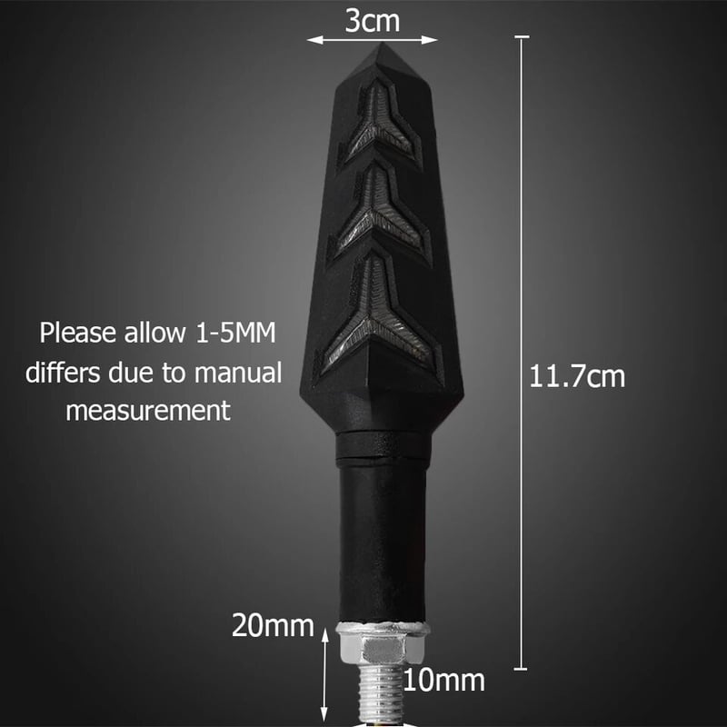 スマートVer シーケンシャル 流れる LEDウインカー ポジション機能付き