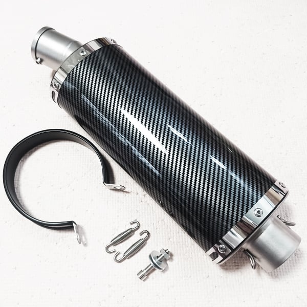 バイクカーボンサイレンサー 50.8 JMCA適合　バリオス用？ナサート R original